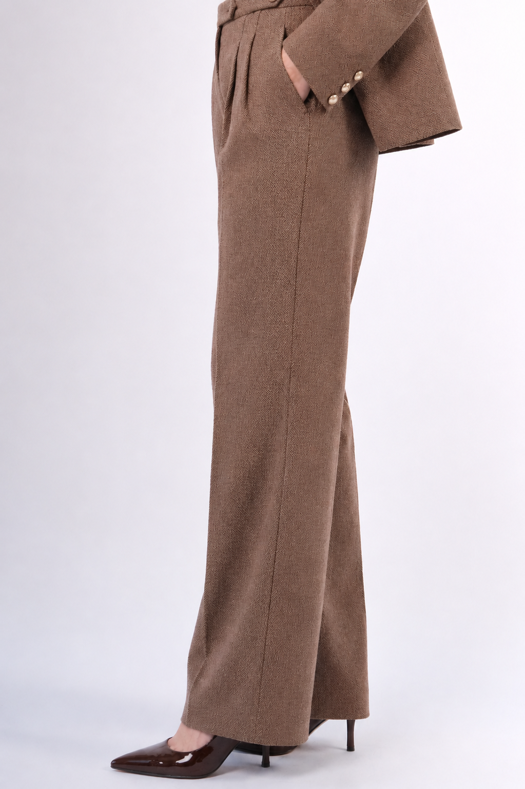 Mocha Merino Trouser
