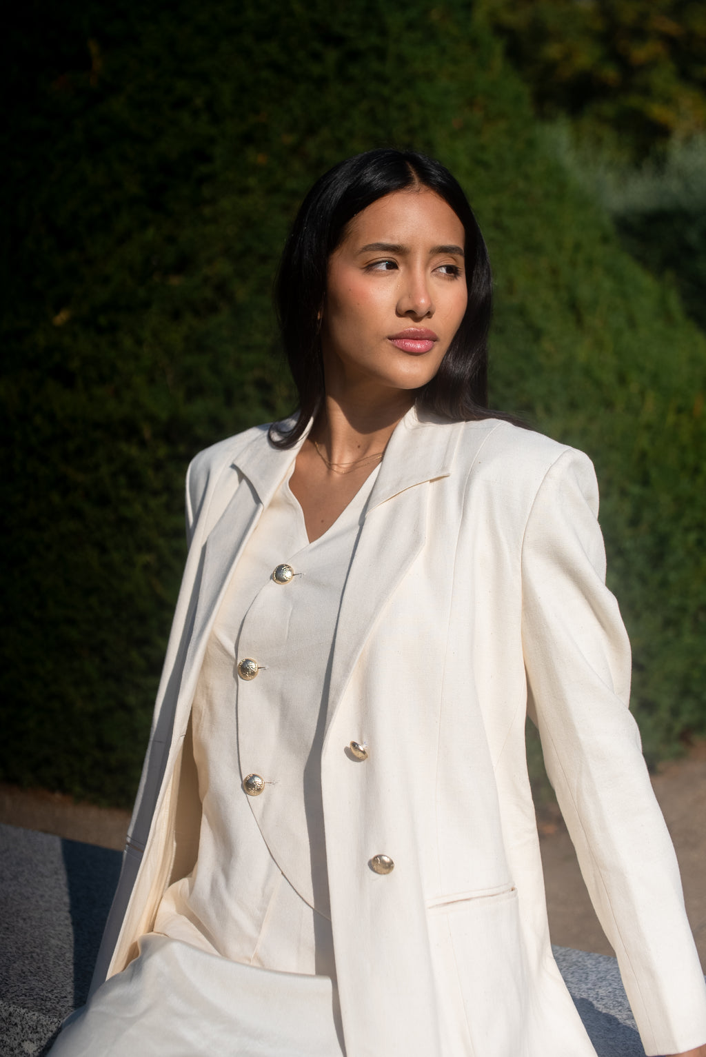 Lyered Collar Blazer