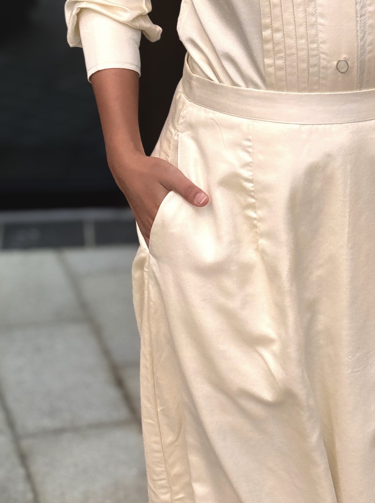Ahimsa Mulberry Silk Skirt