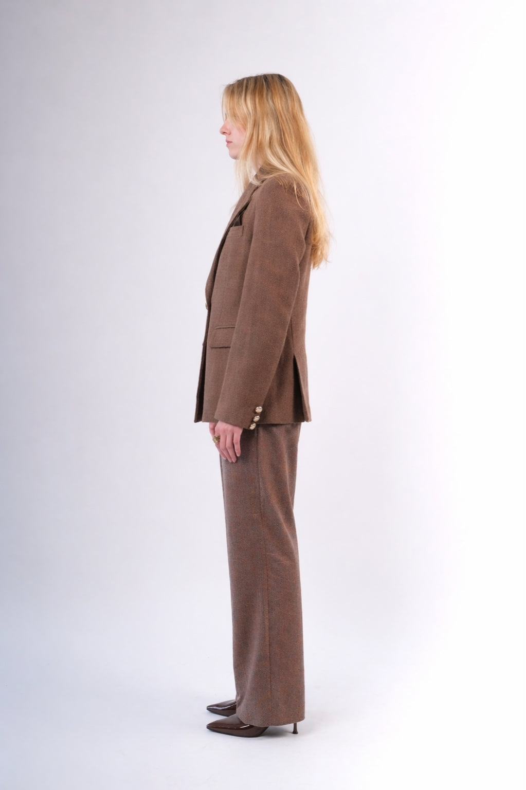 Mocha Merino Trouser