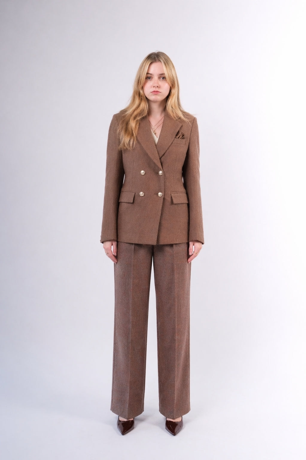 Mocha Merino Trouser